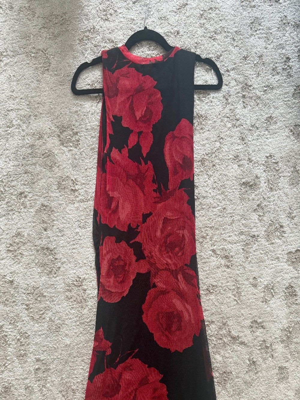 Rose Mesh Dress - Picture 2 of 3